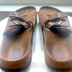 Lightly worn- Men’s Size 13 Betula Original Birkenstock Brown Sandals